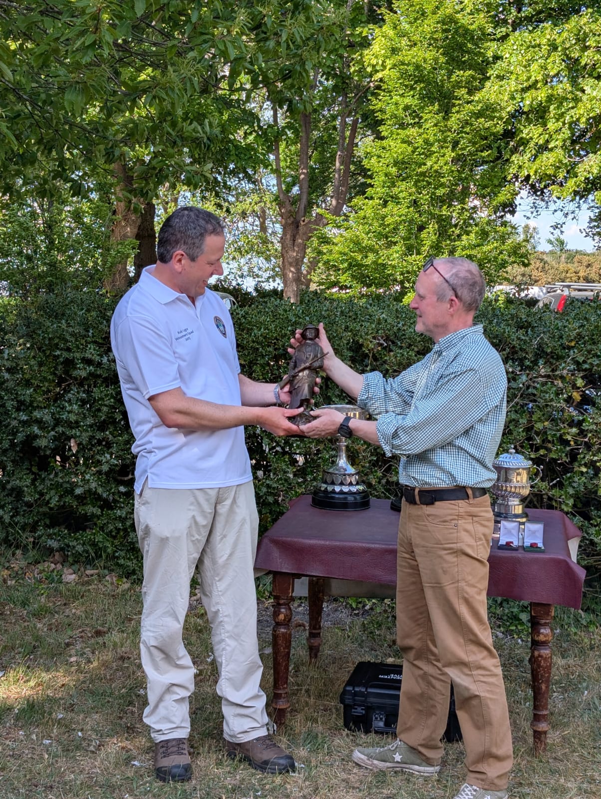 Rob Lygoe wins the new Meldrum Trophy